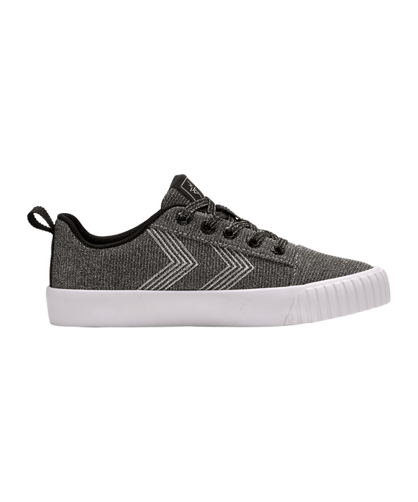 Hummel Base Court Glitter Sneaker Kids Schwarz F2001 - schwarz