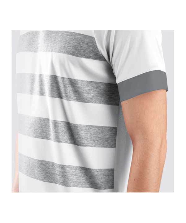 JAKO Celtic Melange KA Trikot Weiss Grau F003 - weiss