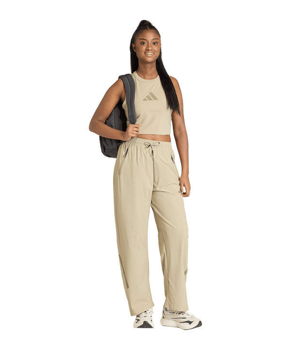 adidas Z.N.E Hose Damen Braun - braun
