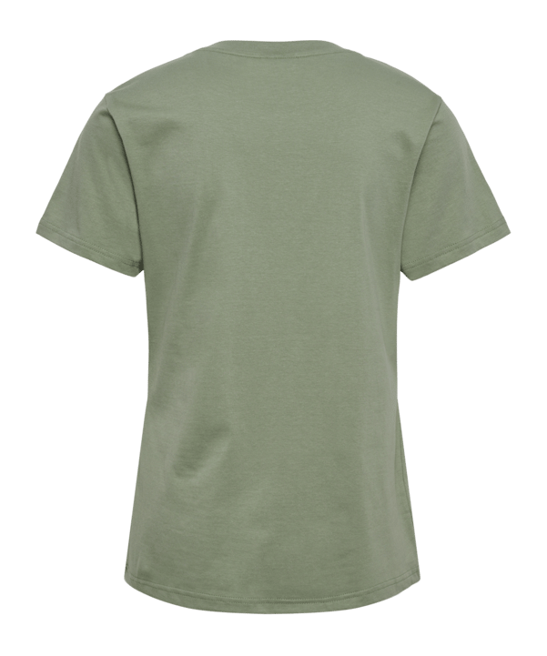 Hummel hmlACTIVE Graphic T-Shirt Damen Grün F6005 - gruen