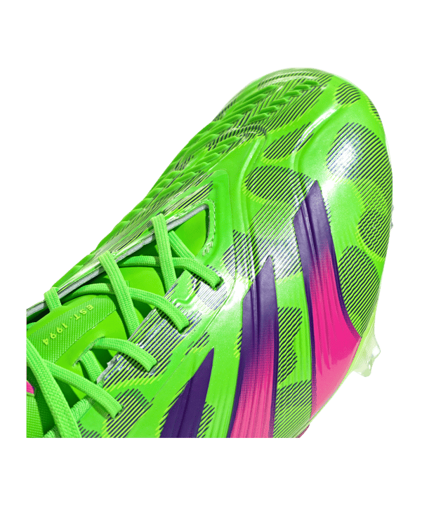 adidas Predator Elite FG Gen Pred Grün Pink Gelb - gruen