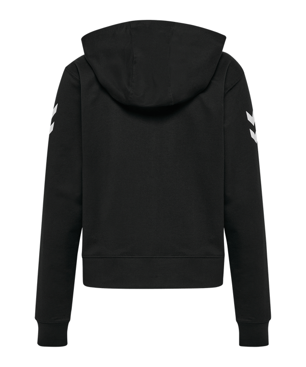 Hummel Go 2.0 Chevron Kapuzenjacke Damen Schwarz F2001 - schwarz