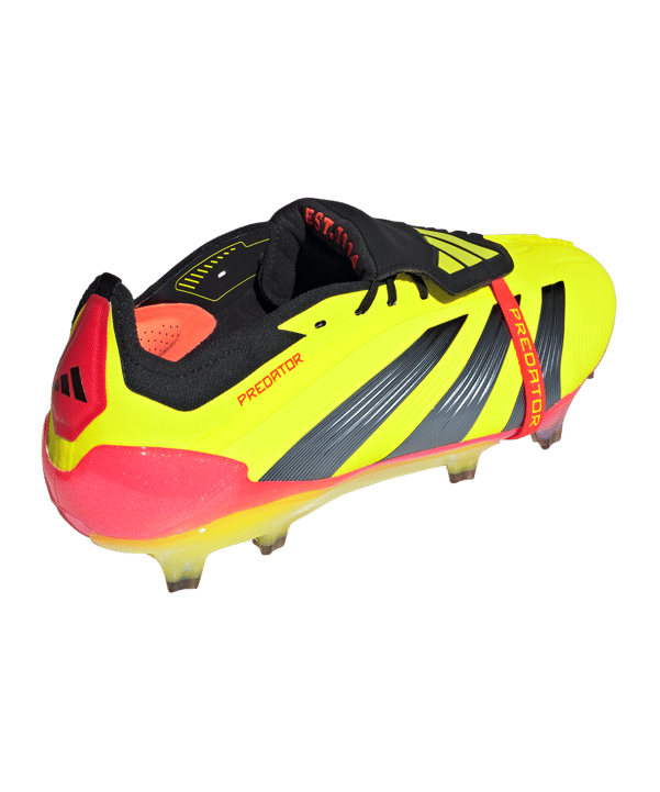 adidas Predator Elite FT FG Energy Citrus Gelb Schwarz Rot - gelb