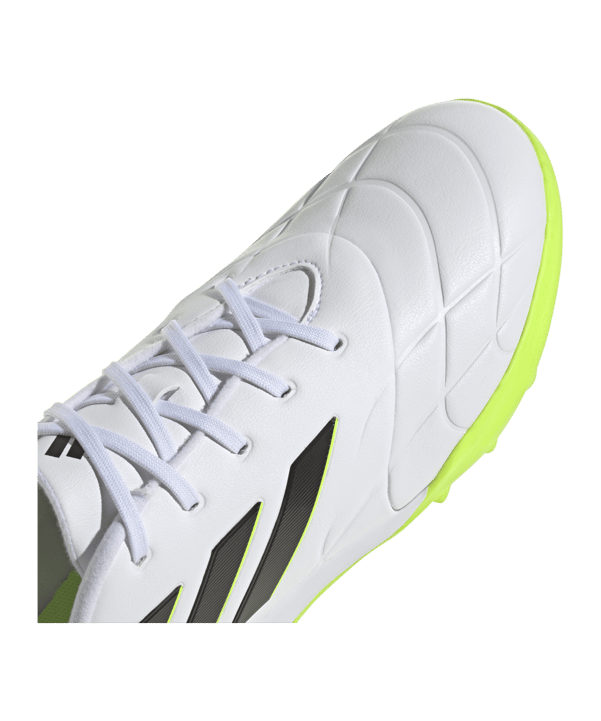 adidas COPA Pure.3 TF Crazyrush Weiss Schwarz Gelb - weiss