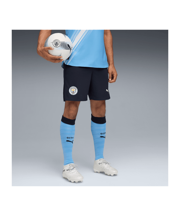 PUMA Manchester City Short Away 2025/2026 Blau F06 - blau