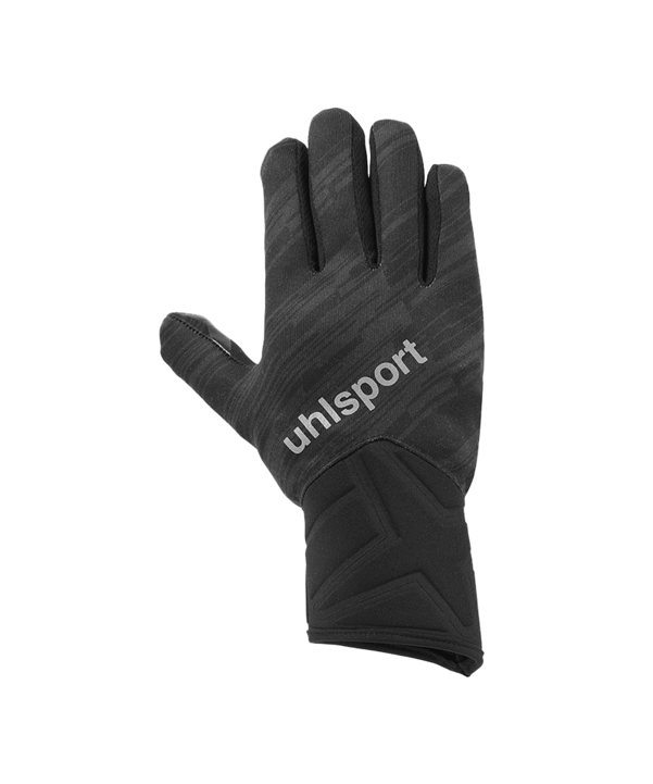 uhlsport Nitrotec Spielerhandschuh Schwarz F01 - schwarz