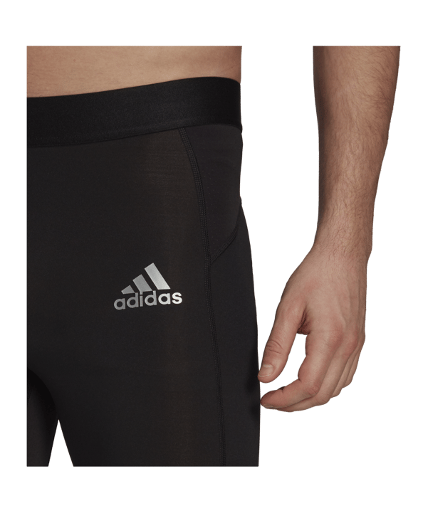 adidas Techfit Short Schwarz - schwarz