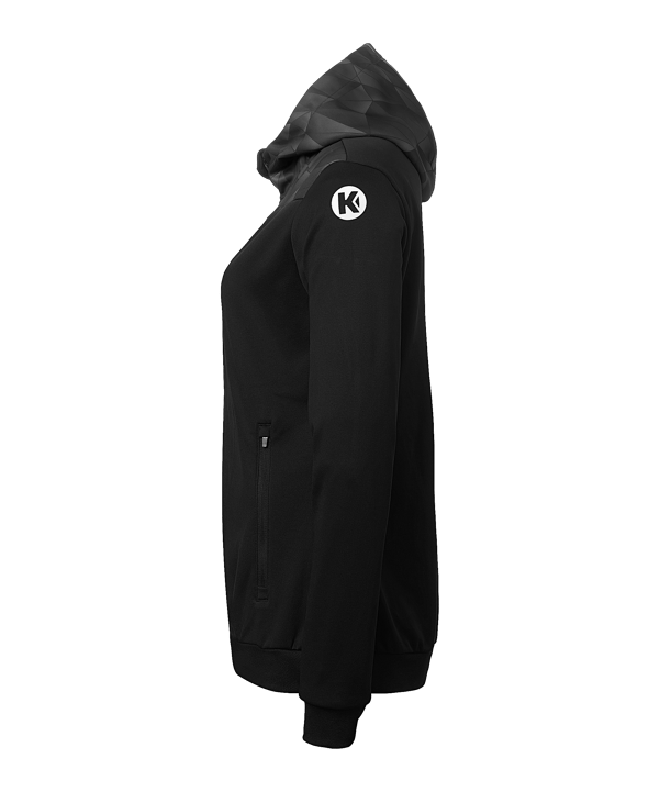 Kempa Athletics 29 Kapuzenjacke Damen Schwarz F01 - schwarz