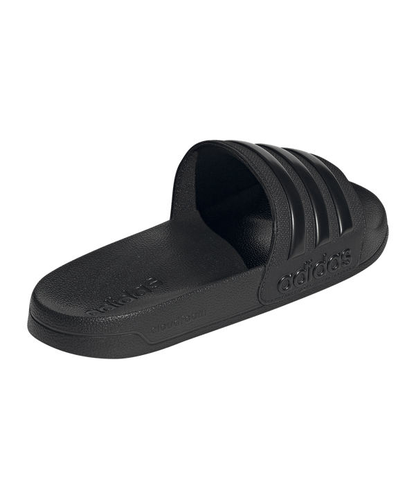 adidas Adilette Shower Badelatsche Schwarz - schwarz