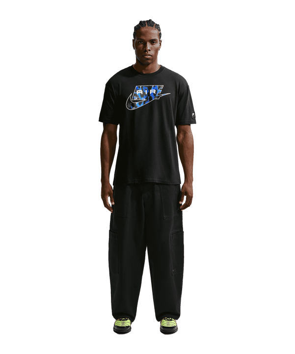 Nike NSW Air AOP T-shirt Zwart K010 - zwart
