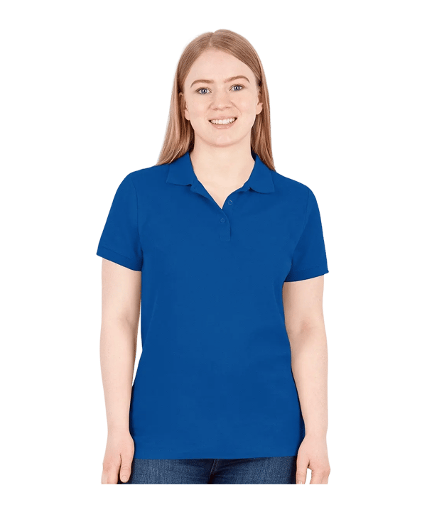 JAKO Organic Polo Shirt Damen Blau F400 - blau