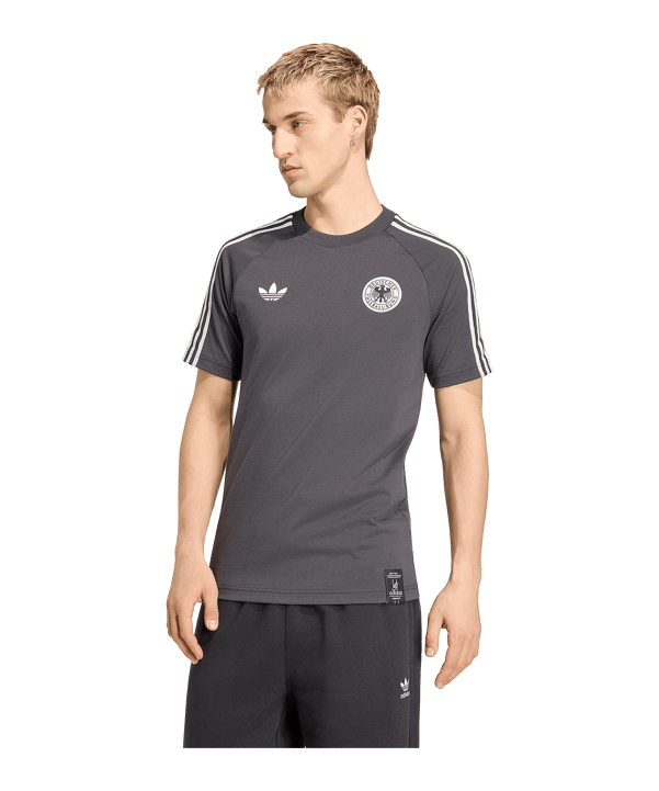 adidas DFB Deutschland Originals T-Shirt Schwarz - schwarz