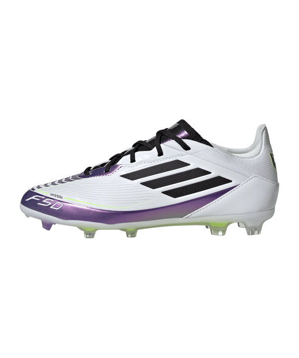 adidas F50 Pro FG Messi Triunfo Estelar Kids Weiss Schwarz - weiss
