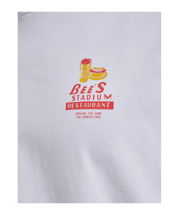 Hummel Loose Bees Stadium T-Shirt Weiß F9347 - weiss