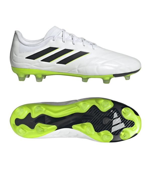 adidas COPA Pure.2 FG Crazyrush Weiss Schwarz Gelb - weiss