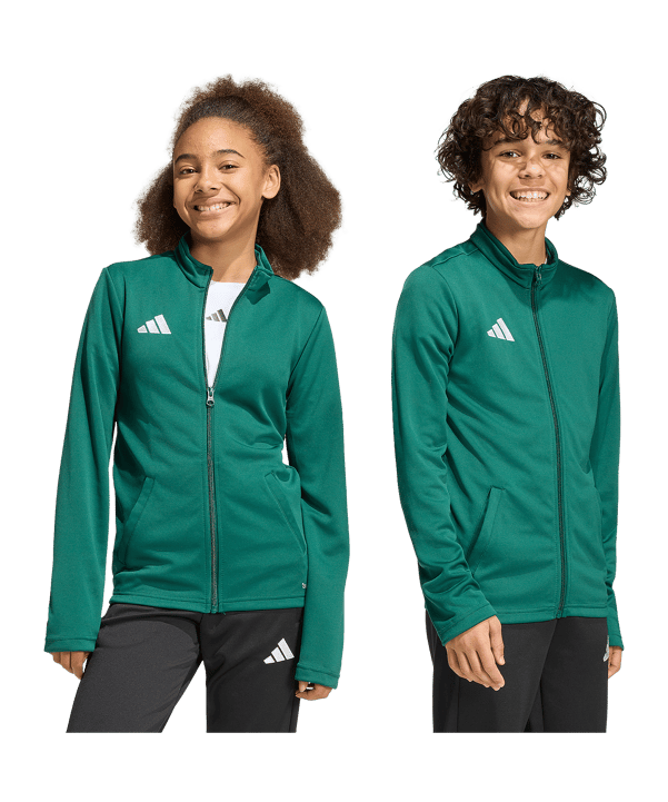 adidas Entrada 26 Trainingsjacke Kids Grün - gruen