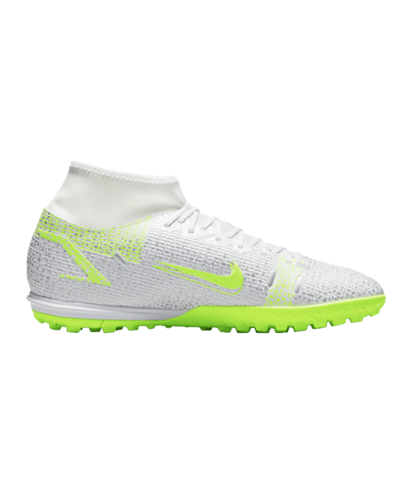 Nike Mercurial Superfly VIII Safari Academy TF Weiss F107 - weiss