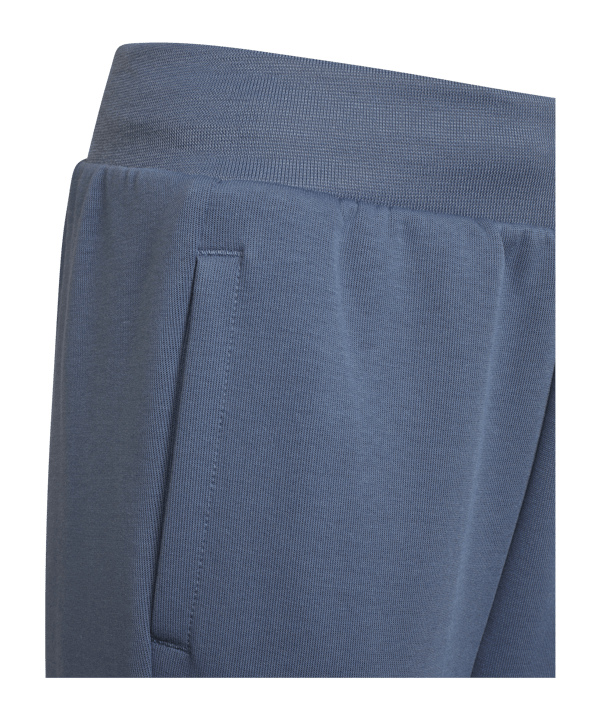 adidas Future Icons Jogginghose Kids Blau Weiss - blau