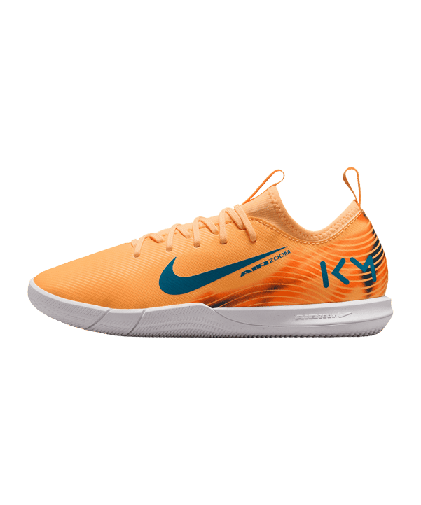 Nike Jr Air Zoom Mercurial Vapor XVI Academy IN Kylian Mbappe Signature Kids Orange F801 - orange