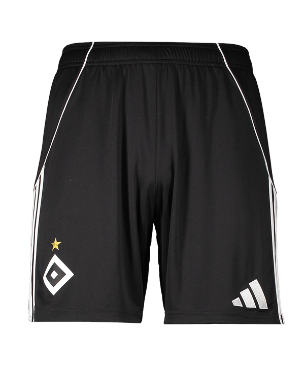 adidas Hamburger SV Short Away 2025/2026 Schwarz