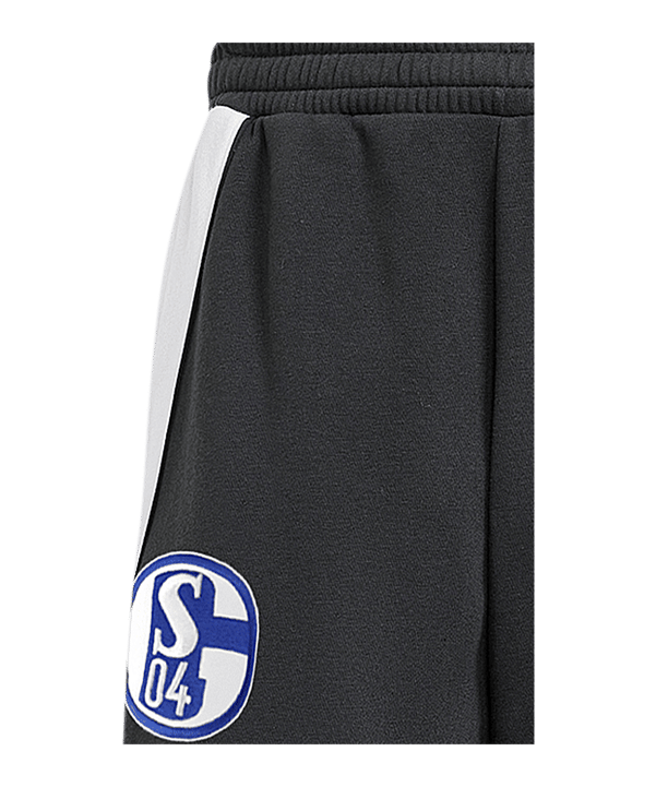 adidas FC Schalke 04 Jogginghose Schwarz - schwarz