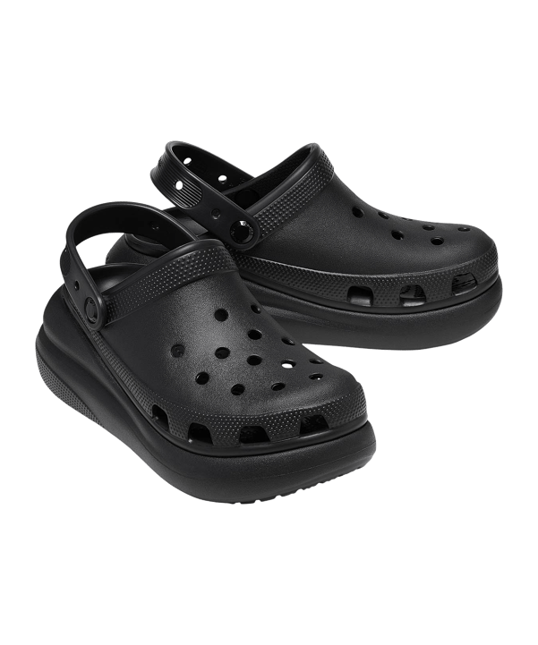 Crocs Crush Clog Badelatsche Schwarz - schwarz