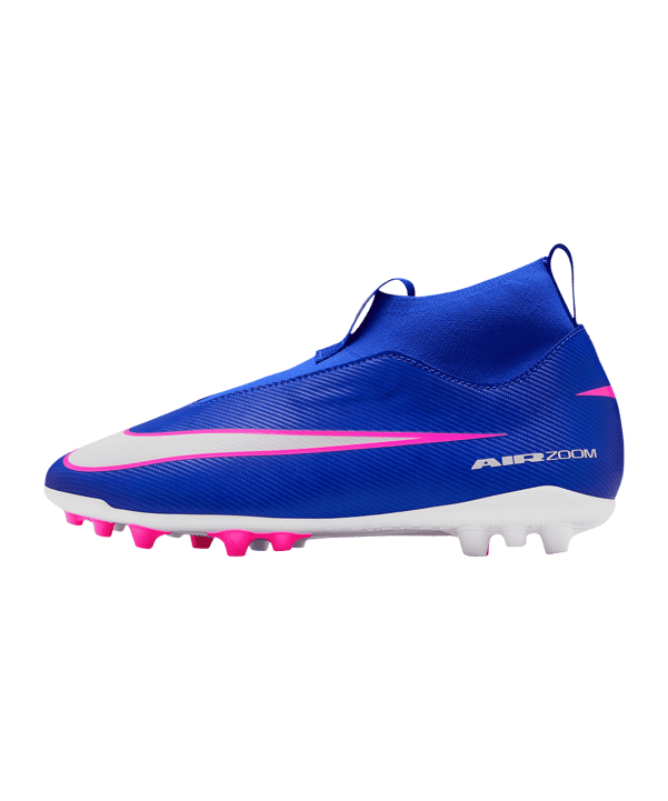 Nike Jr Air Zoom Mercurial Superlfy X Academy AG Attack Kids Blau F446 - blau