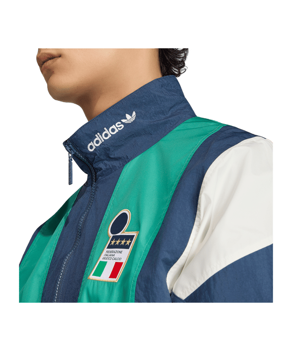 adidas Italien EQT Jacke Blau - blau