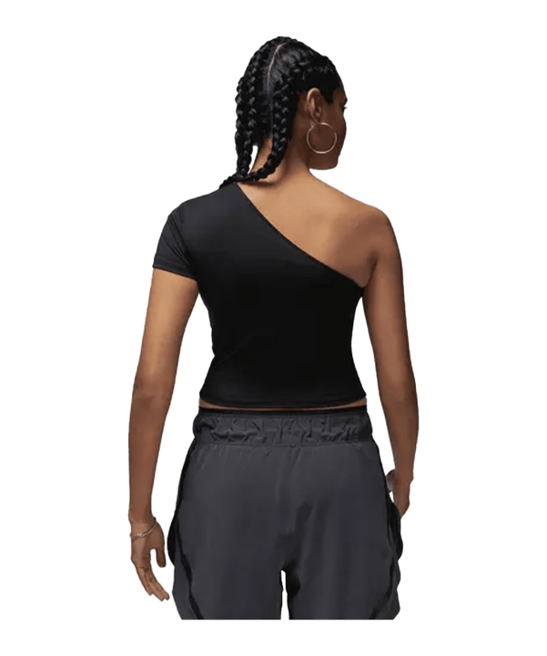 Jordan Asymmetrical T-Shirt Damen Schwarz F010 - schwarz