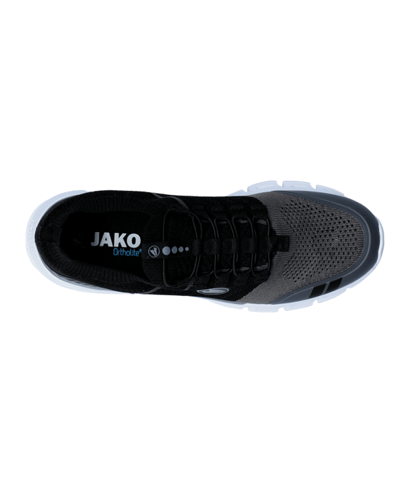 JAKO Premium Knit Sneaker Schwarz Grau F723 - schwarz