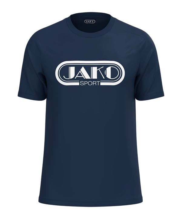 JAKO Promo 2.0 T-Shirt Kids Dunkelblau F900 - weiss