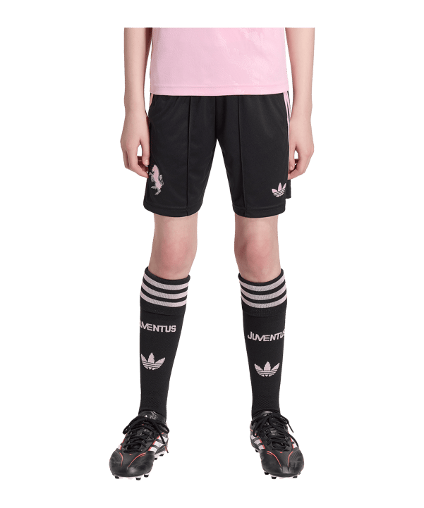 adidas Juventus Turin Short Away 2026/2027 Kids Schwarz