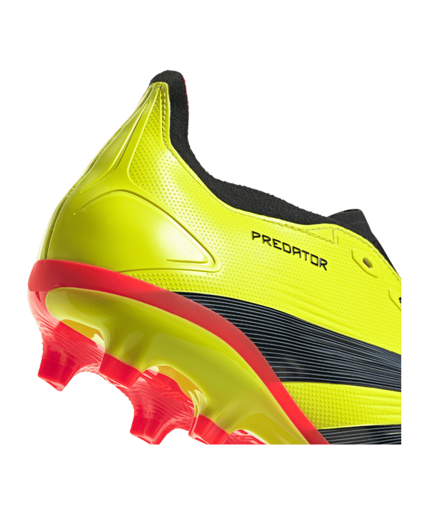 adidas Predator League FG Energy Citrus Gelb Schwarz Rot - gelb