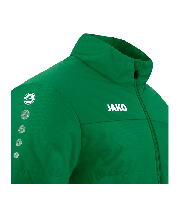 JAKO Team Coachjacke Kids Grün F200 - gruen