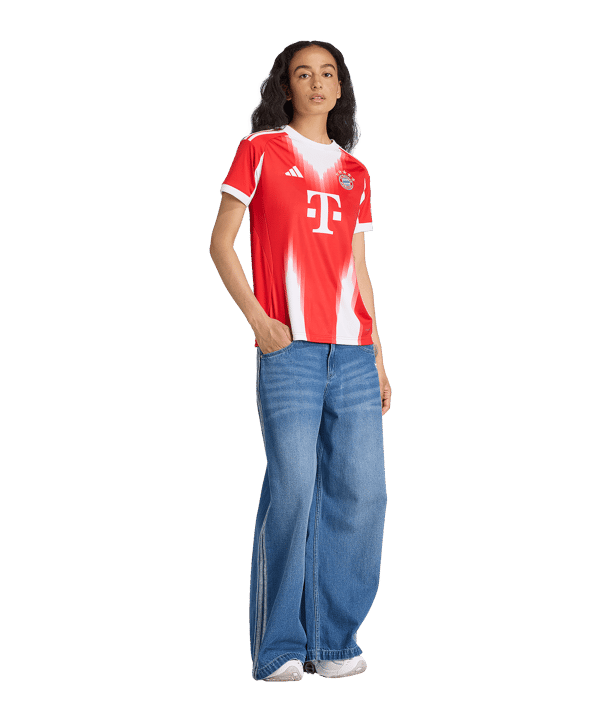 adidas FC Bayern München Trikot Home 2025/2026 Damen Rot - rot