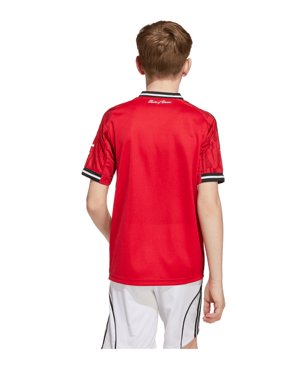adidas Manchester United Trikot Home 2025/2026 Kids Rot - rot