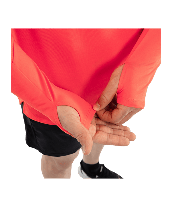 JAKO ZipTop Light Flow Sweatshirt Orange F365 - orange