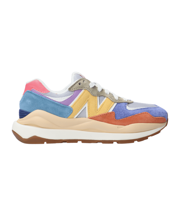 New Balance 574 Damen Blau Grau FGBA - silber
