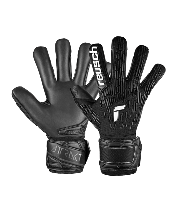 Reusch Attrakt Freegel Infinity Finger Support Night Spark 2024 TW-Handschuhe Schwarz F7700 - schwarz