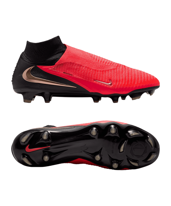 Nike Phantom 6 High Elite FG Break'Em Rosso C600 - rosso