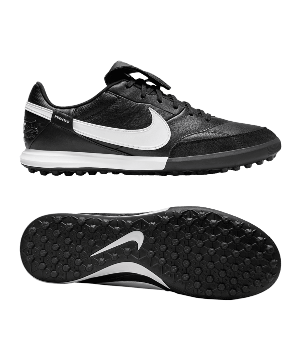 Nike Premier III TF Schwarz Weiss F001 - schwarz