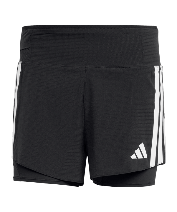 adidas Adizero 2in1 short noir - noir