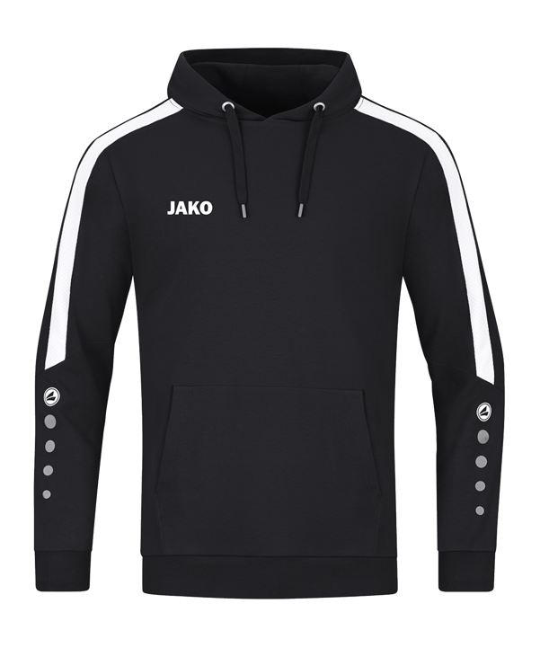 JAKO Power Hoody Damen Schwarz Weiss F800 - schwarz