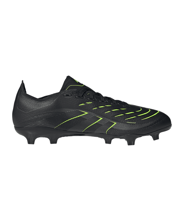 adidas Predator League FG/MG Electric Stealth Schwarz - schwarz