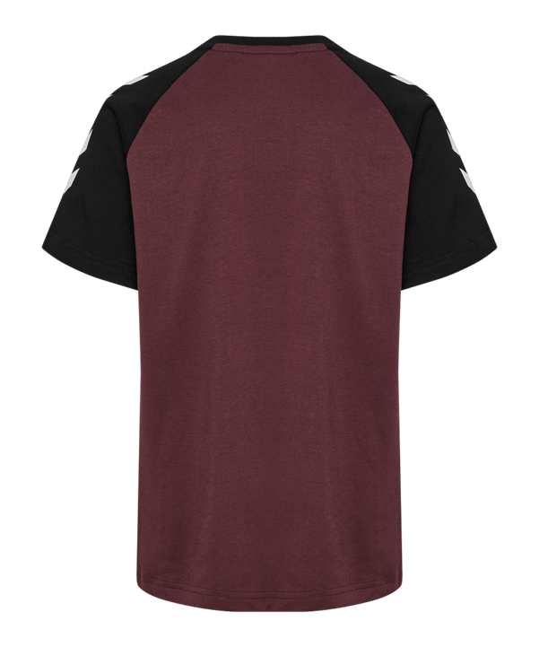 hummel Logo S/S T-shirt Bambini Viola C3016 - lilla