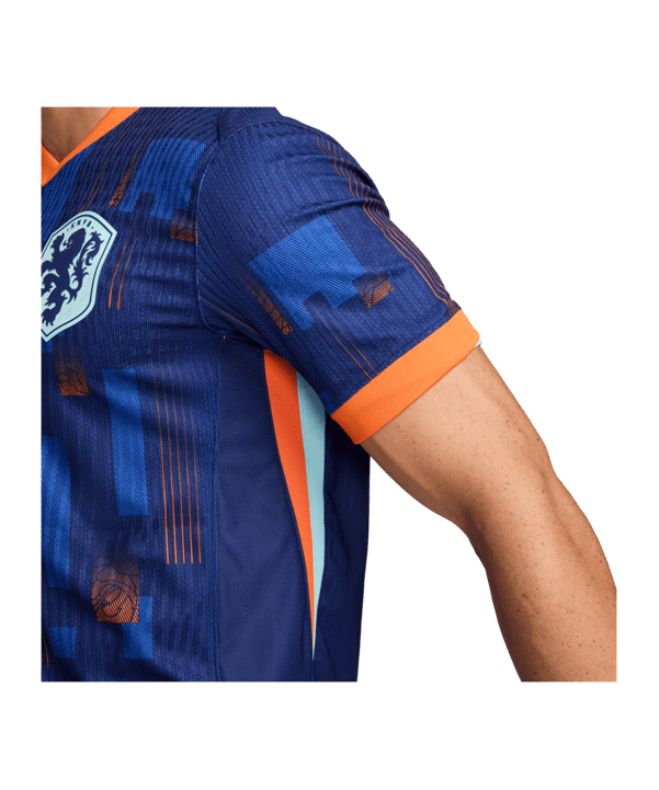 Nike Niederlande Auth. Trikot Away EM 2024 Blau F492 - blau