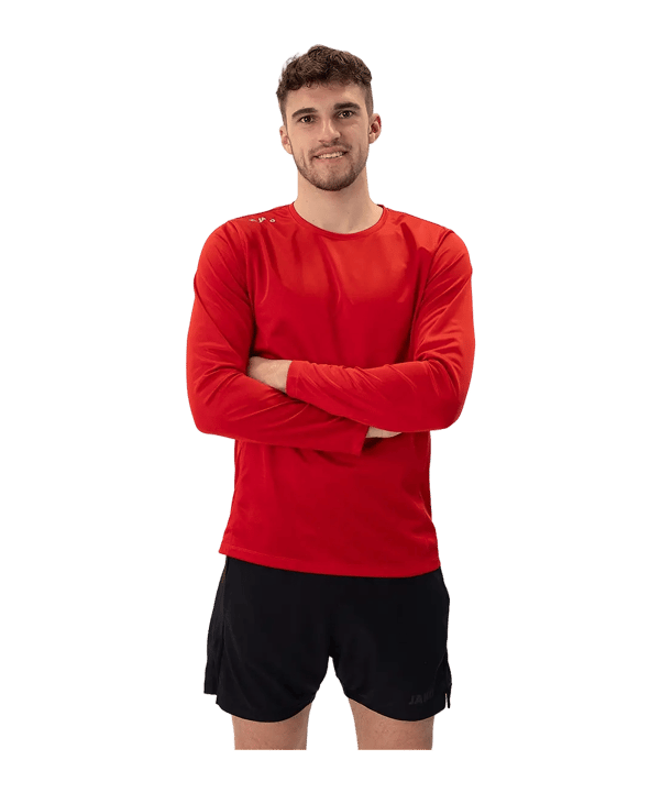 JAKO Felpa Rosso C01 - rosso