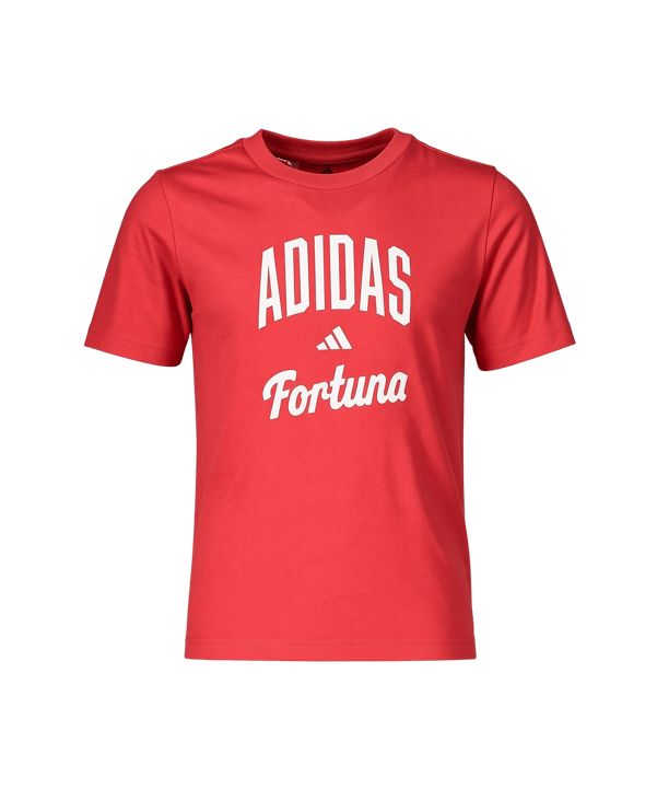 adidas Fortuna Düsseldorf Löwenzahnweg T-Shirt Kids Rot