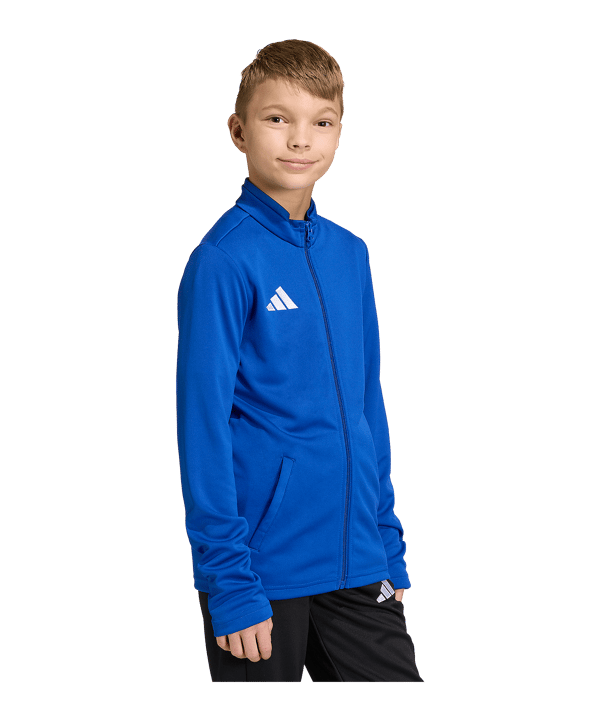adidas Entrada 26 Trainingsjacke Kids Blau - blau