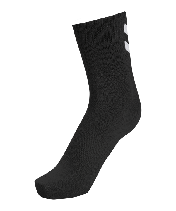 Hummel Chevron 6-Pack Socken Schwarz F2042 - schwarz